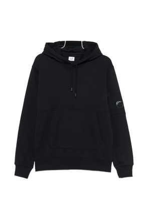 C.P. Company lens-detail drawstring hoodie - Blue
