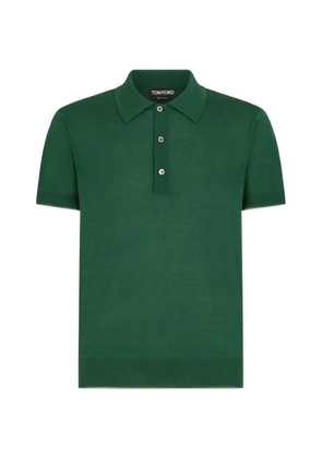 TOM FORD short-sleeve polo shirt - Green