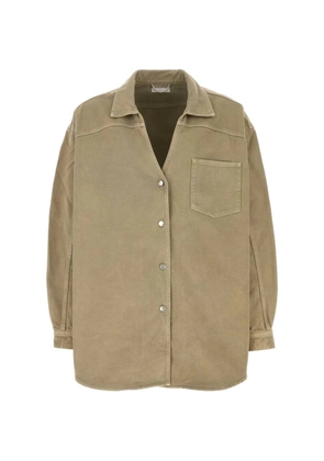 1989 STUDIO chest-pocket denim jacket - Neutrals