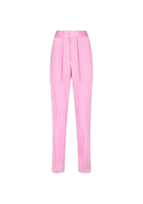 SA SU PHI Adriana satin trousers - Pink