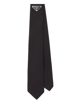 Prada Re-Nylon gabardine tie - Black