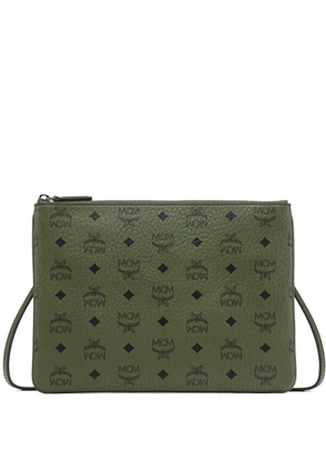 MCM Visetos Original crossbody pouch - Green
