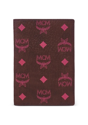 MCM Ottomar Visetos passport holder - Brown