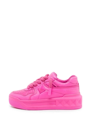 Valentino Garavani Pre-Owned One Stud low-top sneakers - Pink