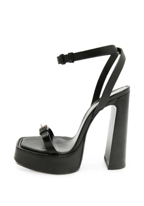 Saint Laurent Pre-Owned Platz sandals - Black