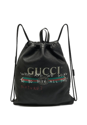 Gucci Pre-Owned Coco Capitán drawstring backpack - Black