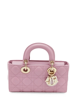 Christian Dior Pre-Owned Lady D-Joy Cannage tote bag - Pink