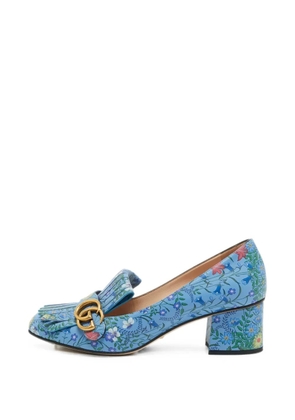 Gucci Pre-Owned GG Marmont heeled pumps - Blue