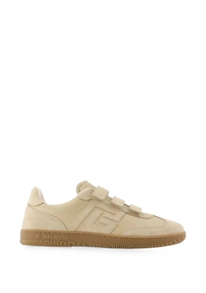 Balmain Swan touch-strap sneakers - Neutrals