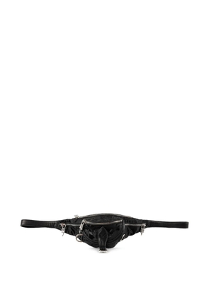 Chrome Hearts stencil mini belt bag - Black