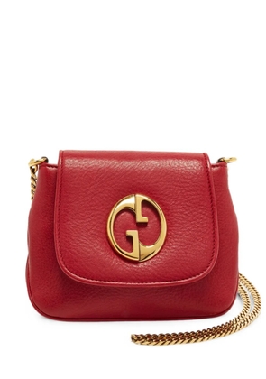Gucci Pre-Owned small 1973 chain cross body bag - Red