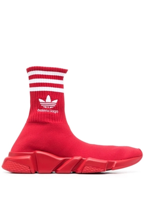 Balenciaga x adidas Speed high-top sneakers - Red