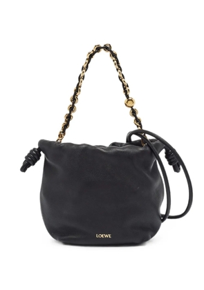 Loewe Pre-Owned mini Flamenco shoulder bag - Black