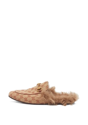 Gucci Pre-Owned Princetown Horsebit detail mules - Neutrals