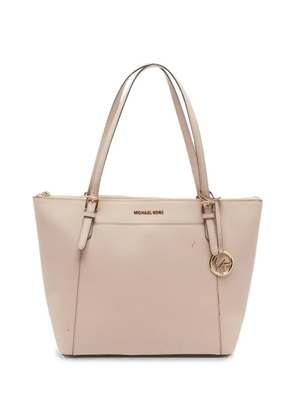 Michael Kors Vintage large Ciara Saffiano-leather tote bag - Pink