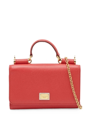 Dolce & Gabbana Pre-Owned Miss Sicily Von chain wallet - Red