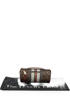 Burberry Pre-Owned TB monogram shoulder bag - Brown