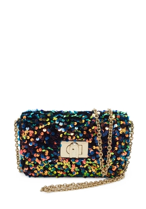 Furla Furla 1927 sequin-embellished shoulder bag - Black