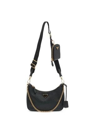 Prada Pre-Owned Re-Edition 2005 Saffiano Lux leather shoulder bag - Black