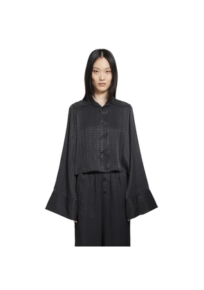 Viscose Blend Jacquard Shirt