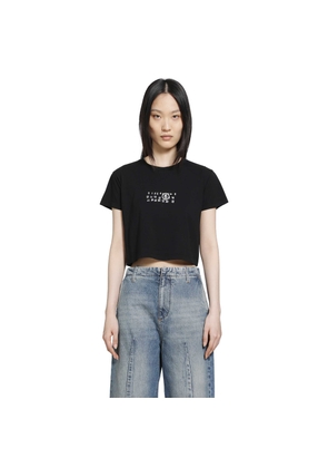 Signature Numeric Cropped T-Shirt