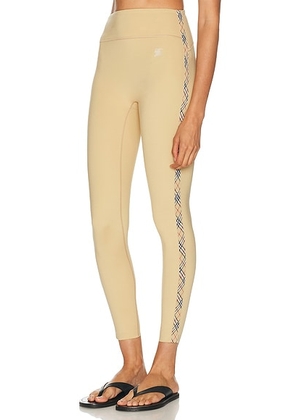 Burberry Alexia Legging in Beige - Brown. Size L (also in XS, M).