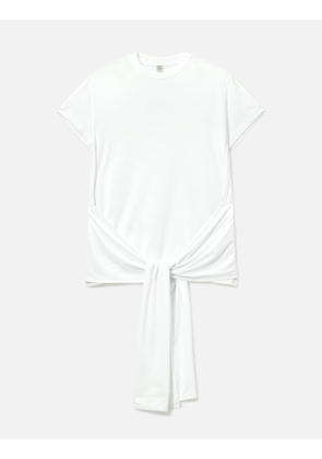 Tie-Waist Jersey Top