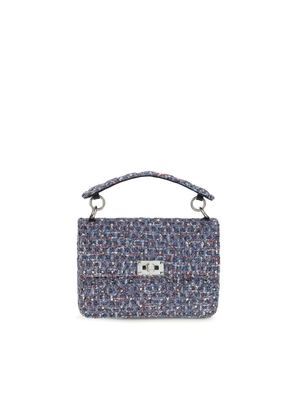 Valentino Garavani Blue Fabric Shoulder Bag
