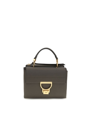 Coccinelle Brown Calf Leather Bos Taurus Handbag