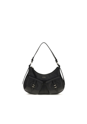 Coccinelle Black Calf Leather Bos Taurus Shoulder Bag