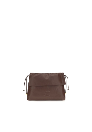 Coccinelle Brown Calf Leather Bos Taurus Shoulder Bag