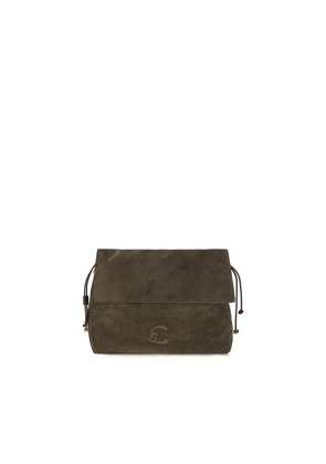 Coccinelle Brown Calf Leather Bos Taurus Shoulder Bag