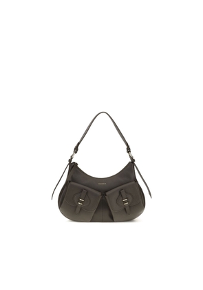 Coccinelle Brown Calf Leather Bos Taurus Shoulder Bag