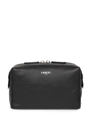 Lancel logo-print wash bag - Black