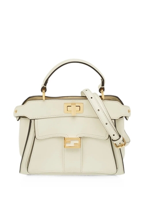 Fendi Pre-Owned Peekaboo ISeeU two-way handbag - White
