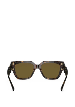 Versace Medusa Biggie square-frame sunglasses - Brown