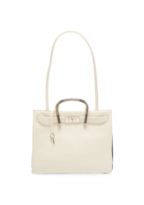 Tory Burch Soft Lee Radziwill leather tote bag - White