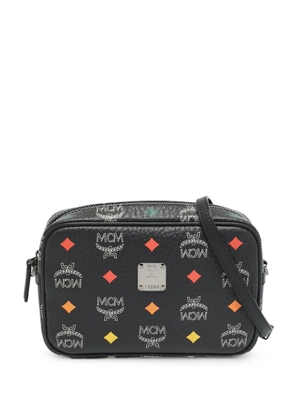 MCM Pre-Owned Visetos shoulder bag - Black