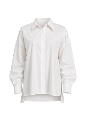 Dolce & Gabbana oversized button-up shirt - White