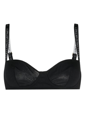 Stella McCartney floral lace bra - Black