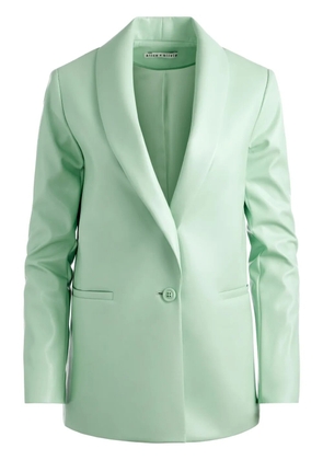 alice + olivia Denny single-breasted blazer - Green