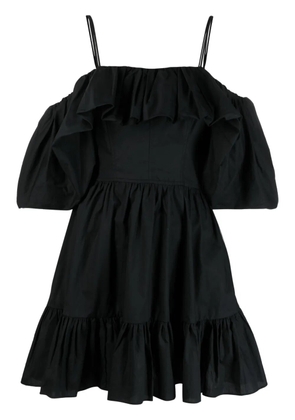 Ulla Johnson Lila cold-shoulder minidress - Black