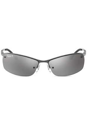 Ray-Ban oval-frame sunglasses - Silver