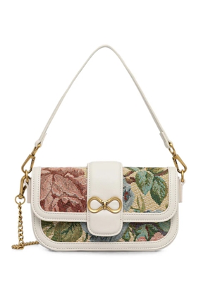 TWINSET floral-pattern removable-strap bag - White
