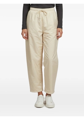 Prada Pre-Owned Re-Nylon padded straight-leg trousers - Neutrals