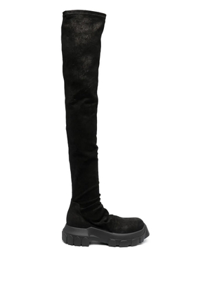 Rick Owens Bozo tractor stocking boots - Black