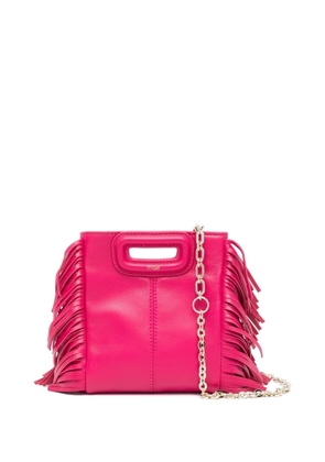 Maje M fringed crossbody bag - Pink
