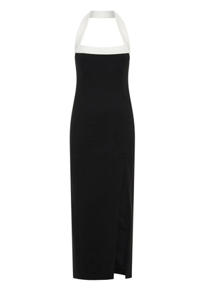 Nicholas Jane halterneck midi dress - Black