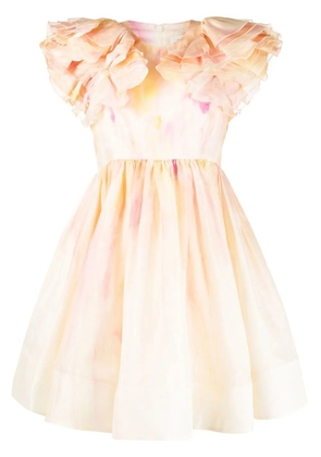 ZIMMERMANN Prima ruffle mini dress - Pink