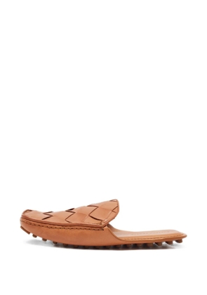 Bottega Veneta Pre-Owned Intrecciato leather mules - Neutrals